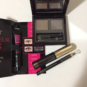 Estée Lauder + Lancôme eyebrow and mascara set